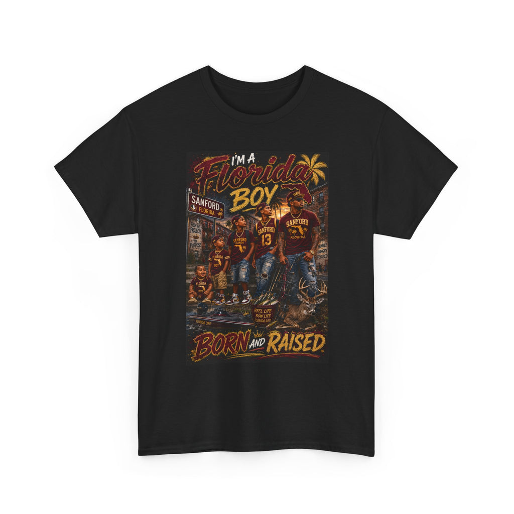 Florida Boy Born and Raised T-Shirt