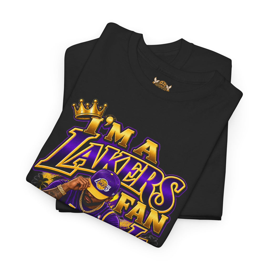 Lakers For Life T-Shirt – I’m a Lakers Fan Graphic Tee