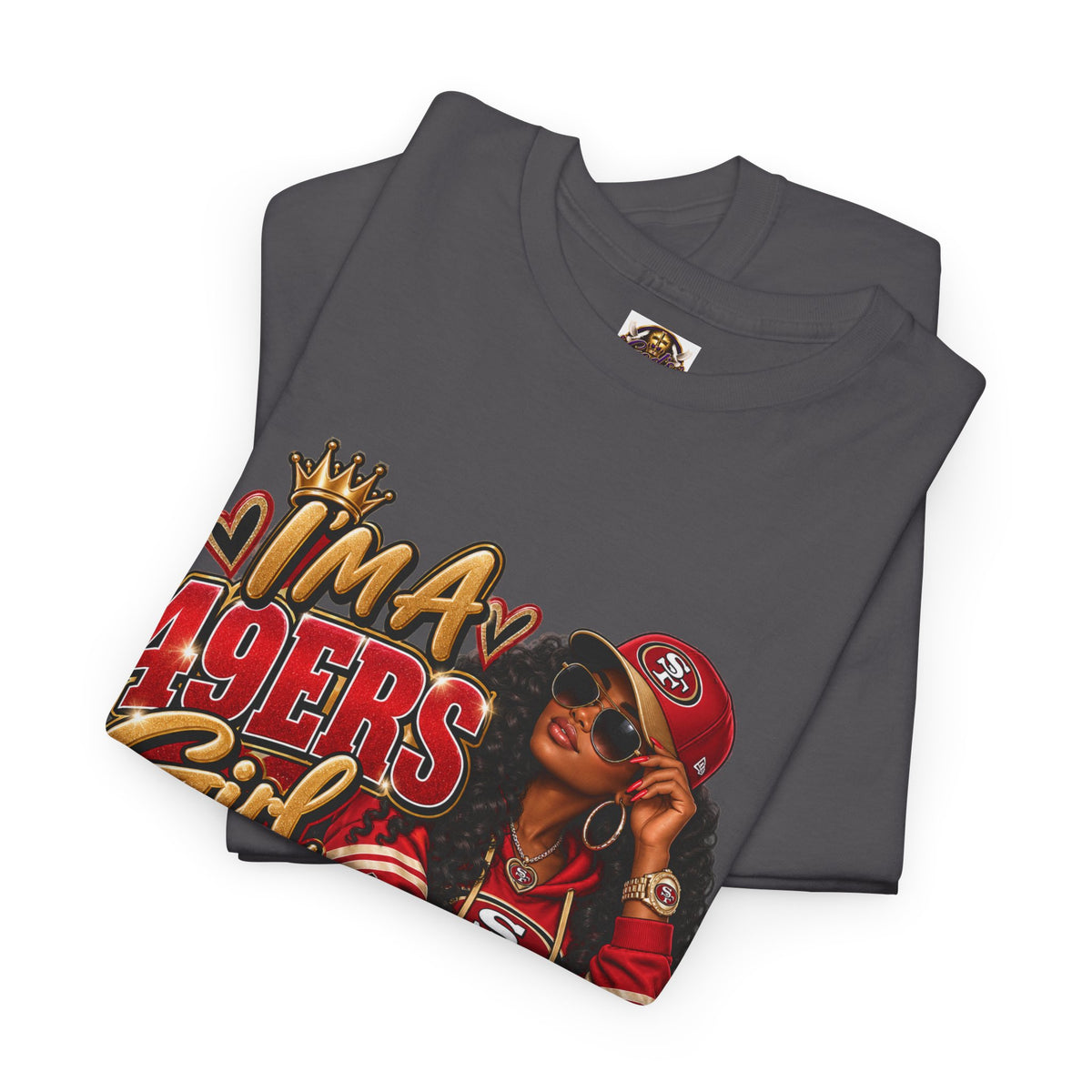 49ers Girl T-Shirt — "I'm a 49ers Girl" Fan Tee, Go Niners Football Shirt