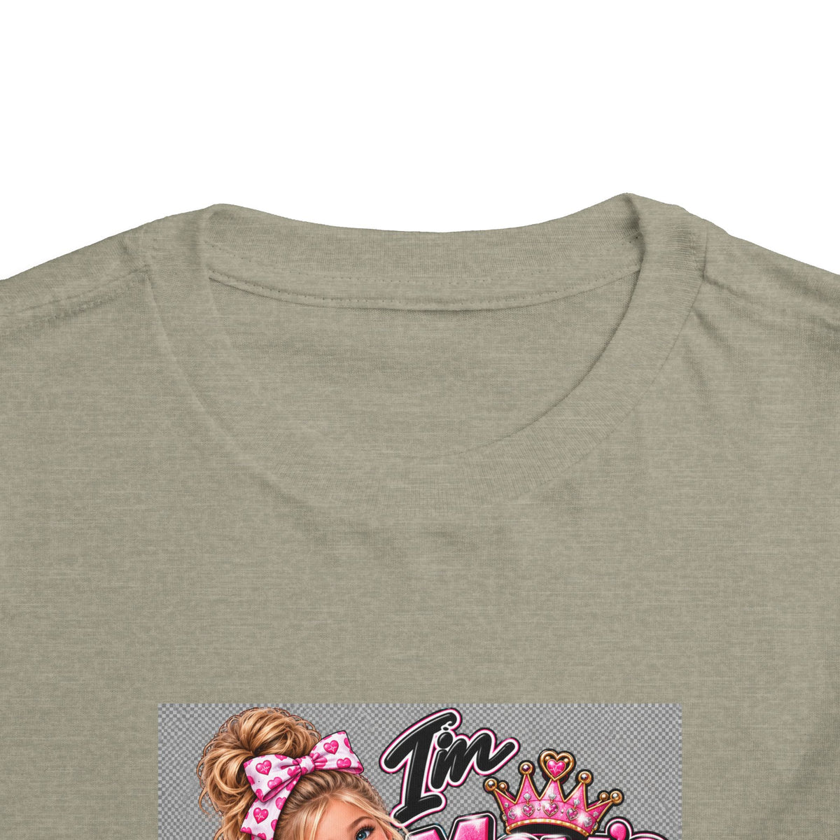 Toddler Tee — "I'm My Mom's Little Doctor" Cute Pink Doctor Playtime Shirt