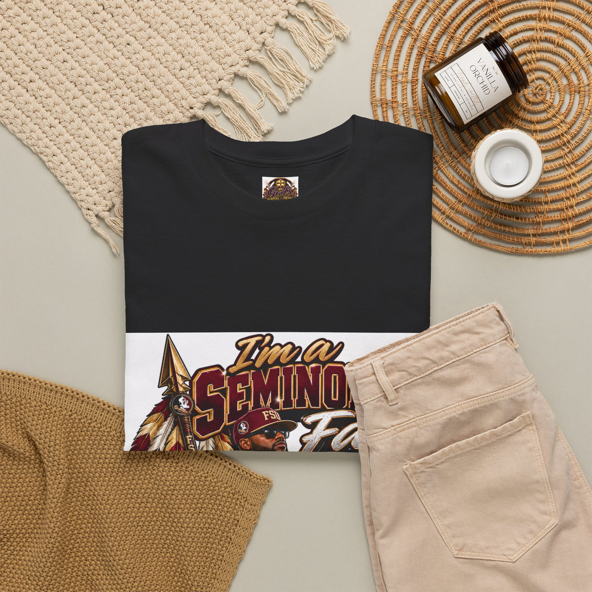 Seminoles Fan T-Shirt — Go Noles FSU Vintage Football Tee