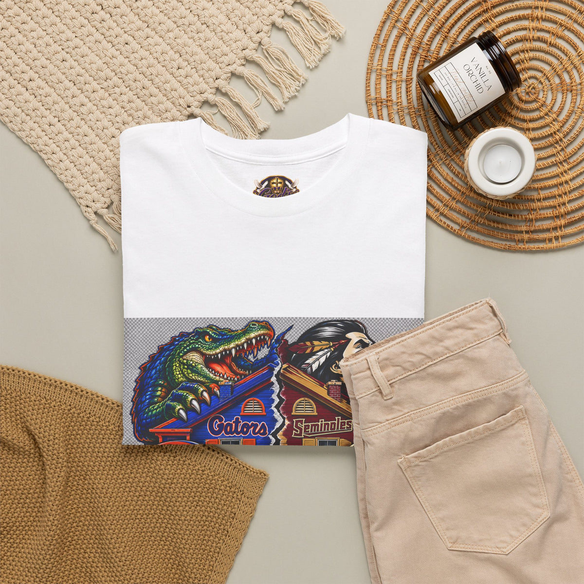 A House Divided Tee — Gators vs Seminoles Rivalry T‑Shirt