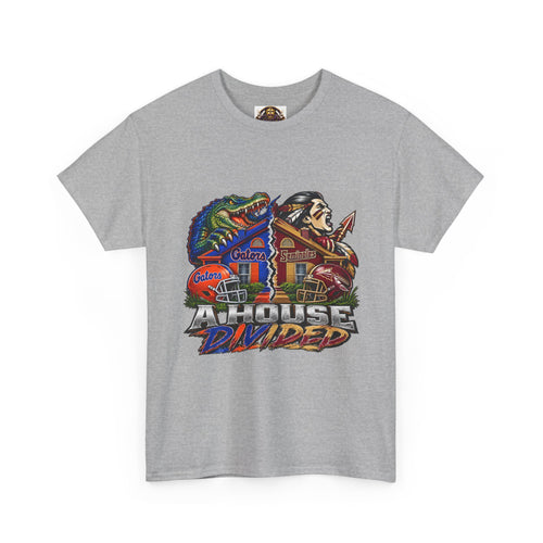 A House Divided Tee — Gators vs Seminoles Rivalry T‑Shirt