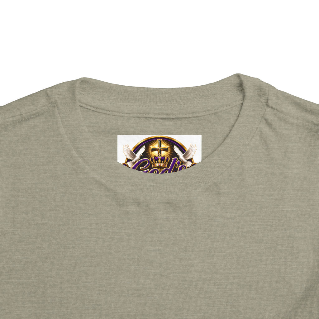 Toddler Tee — "My Mother Birthed Me But I Look Like My Father" Graphic