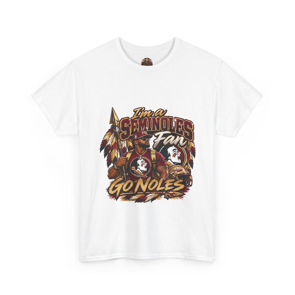 Seminoles Fan T-Shirt — Go Noles FSU Vintage Football Tee
