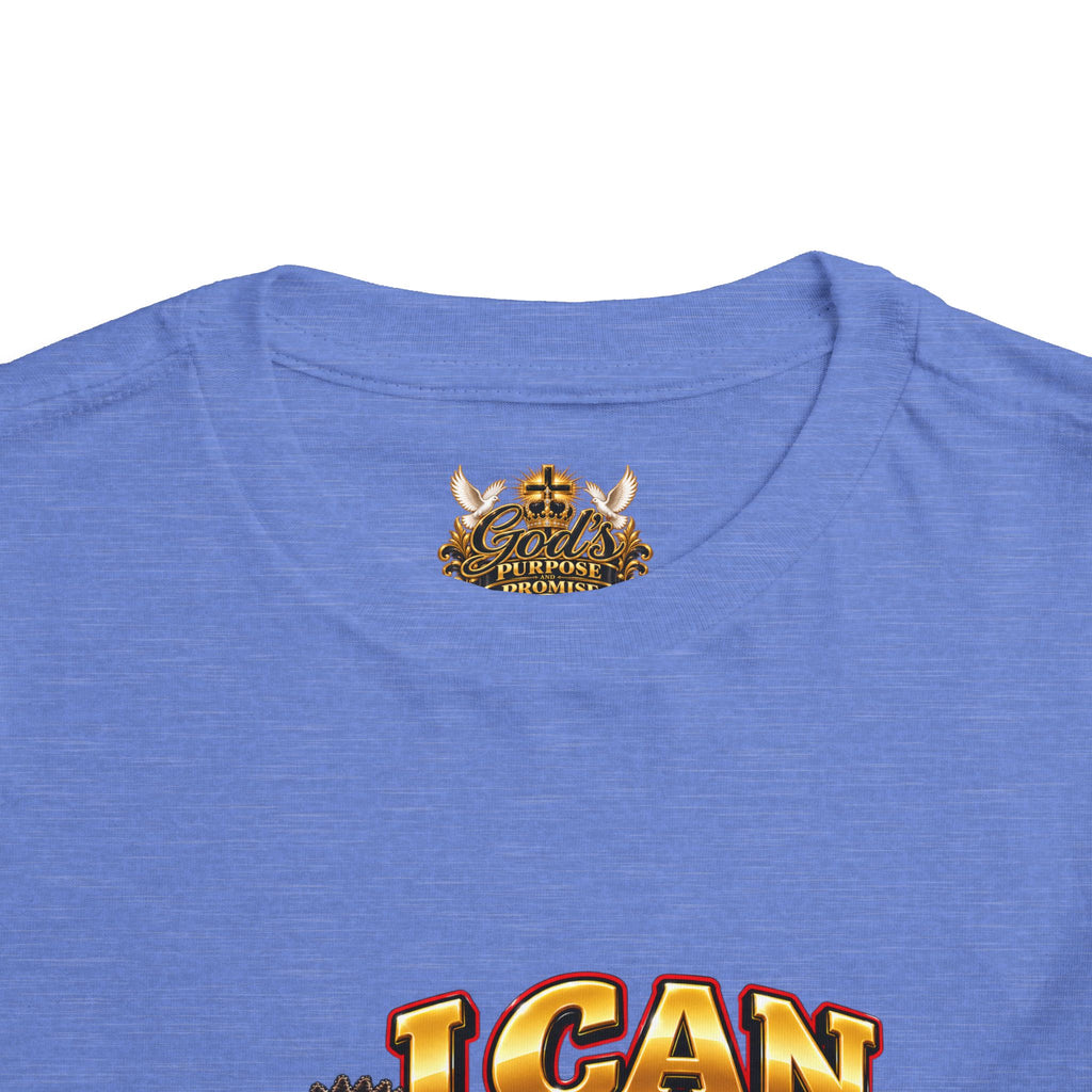 Toddler Tee — "I Can Count to Five But I Can Only Tie My Shoe" Graphic