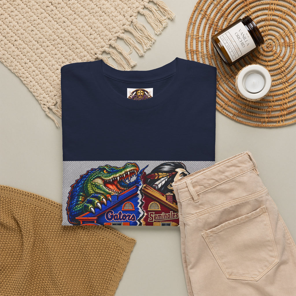 A House Divided Tee — Gators vs Seminoles Rivalry T‑Shirt