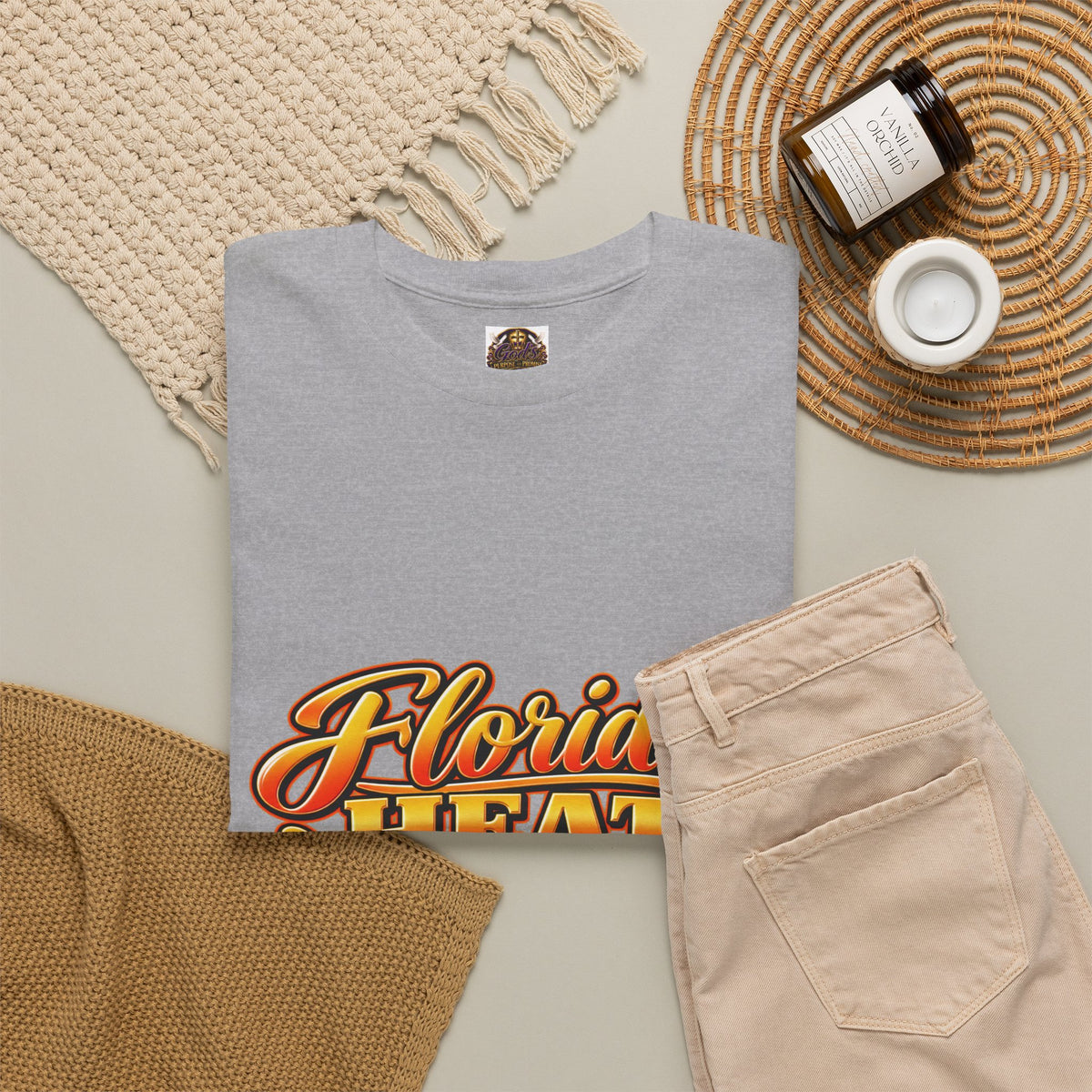 Florida Heat Is Very Disrespectful T-Shirt — Funny Beach Sun Retro Graphic Tee