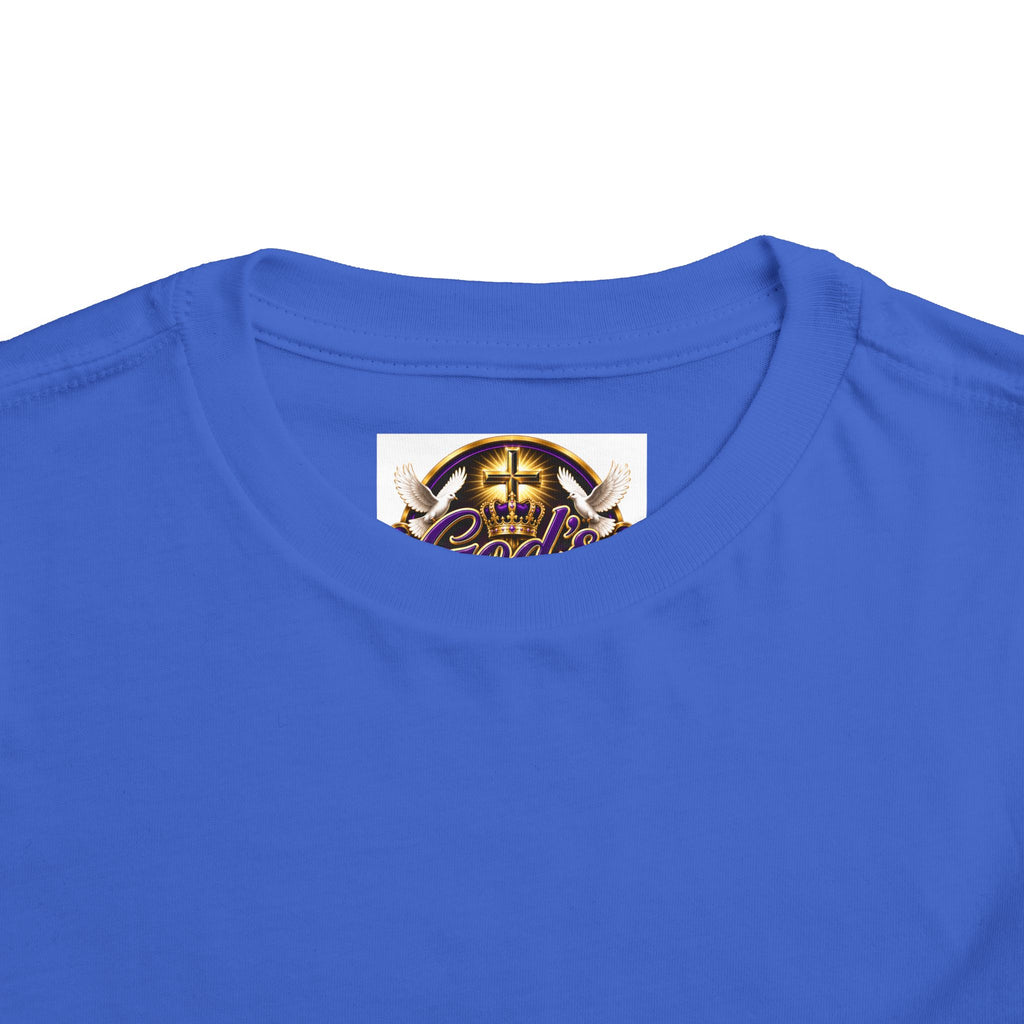 Toddler Tee — "My Mother Birthed Me But I Look Like My Father" Graphic