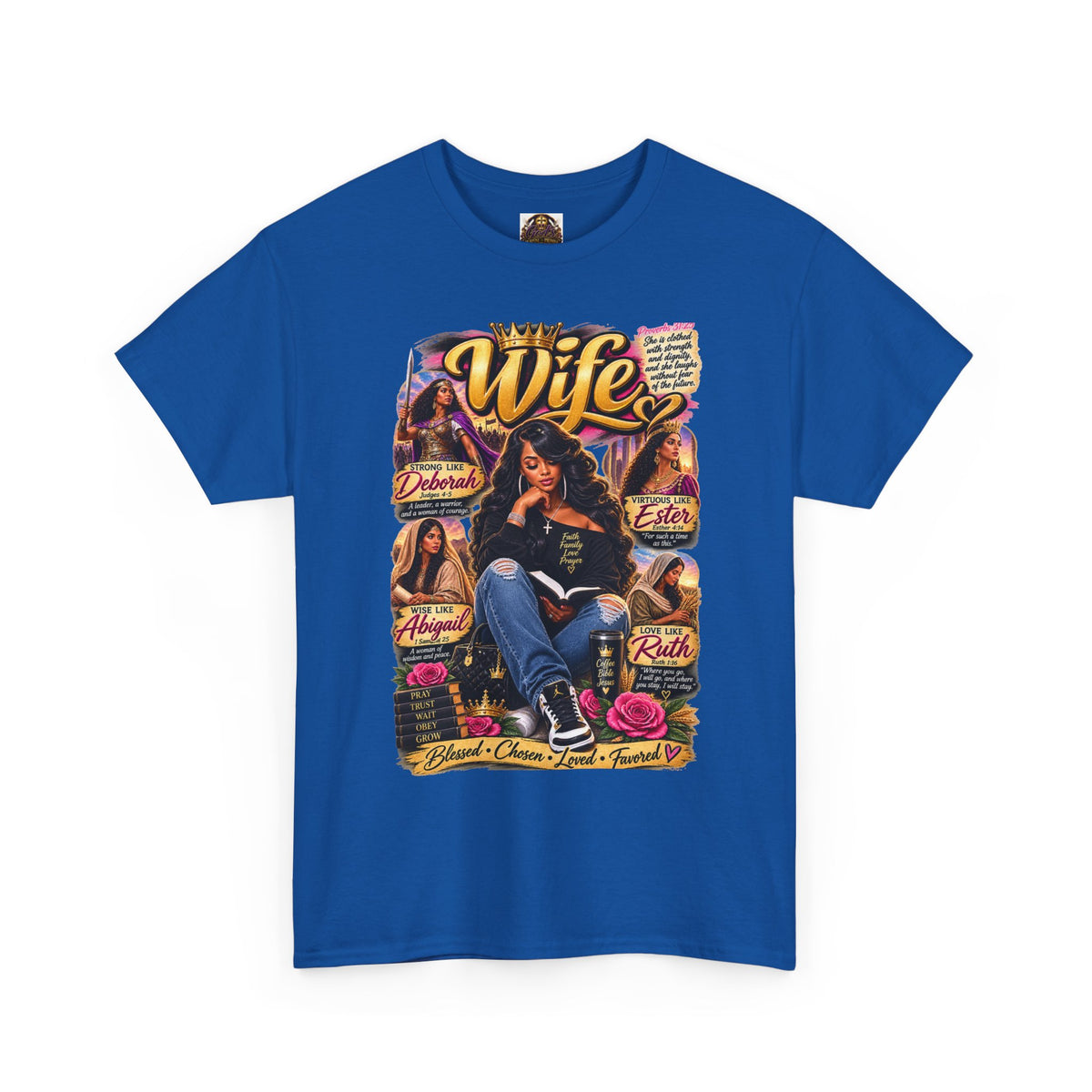 Wife Vintage Collage Tee