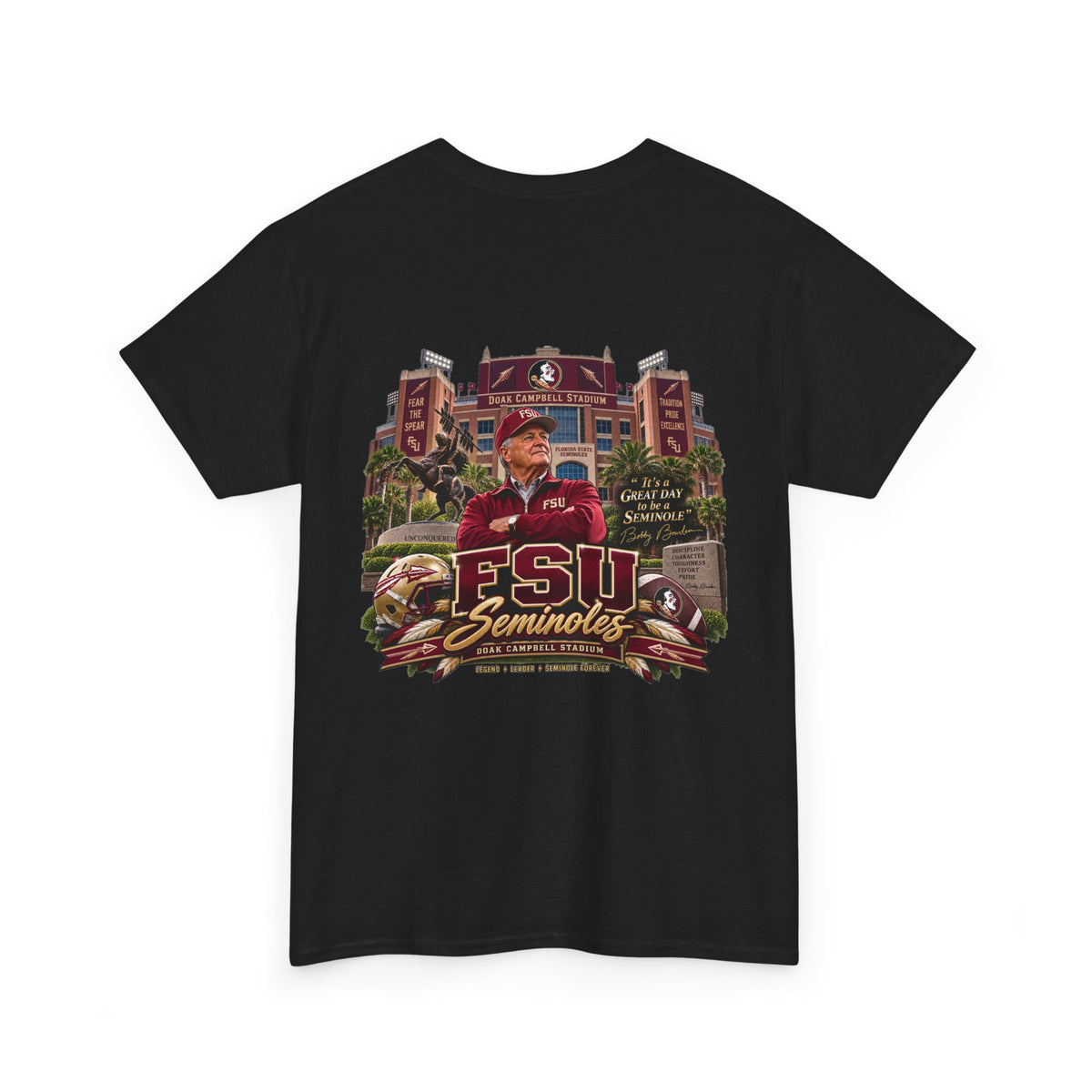Seminoles Fan T-Shirt — Go Noles FSU Vintage Football Tee