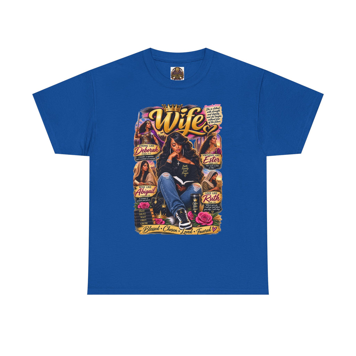 Wife Vintage Collage Tee