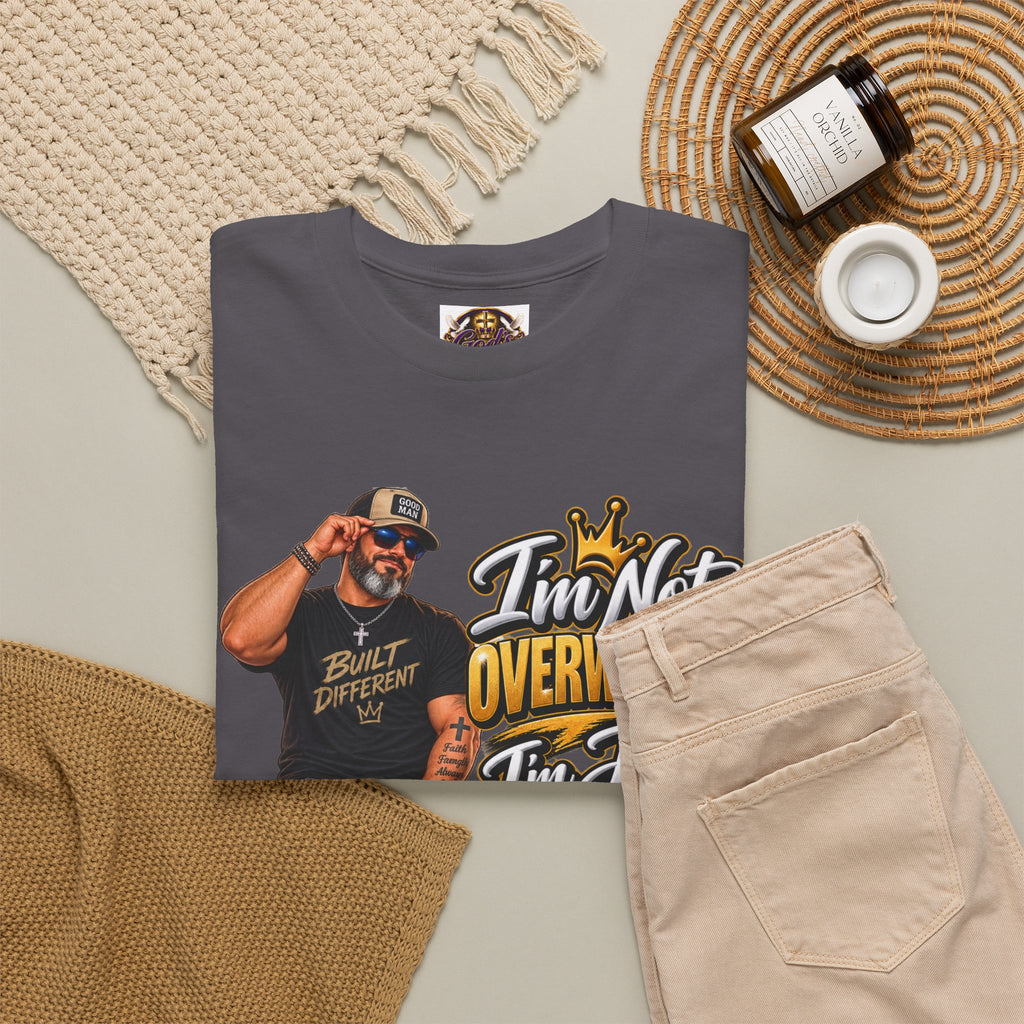 Graphic Tee — "I’m Not Overweight I’m Just A Lot To Love" Plus-Size Pride Shirt
