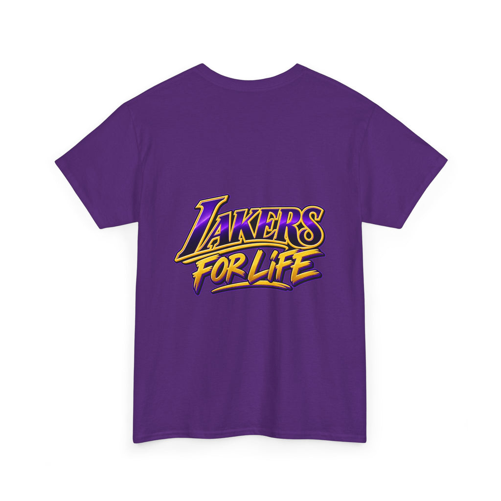 Lakers Fan T-Shirt — "I’m a Lakers Fan" Front & "Lakers For Life" Back