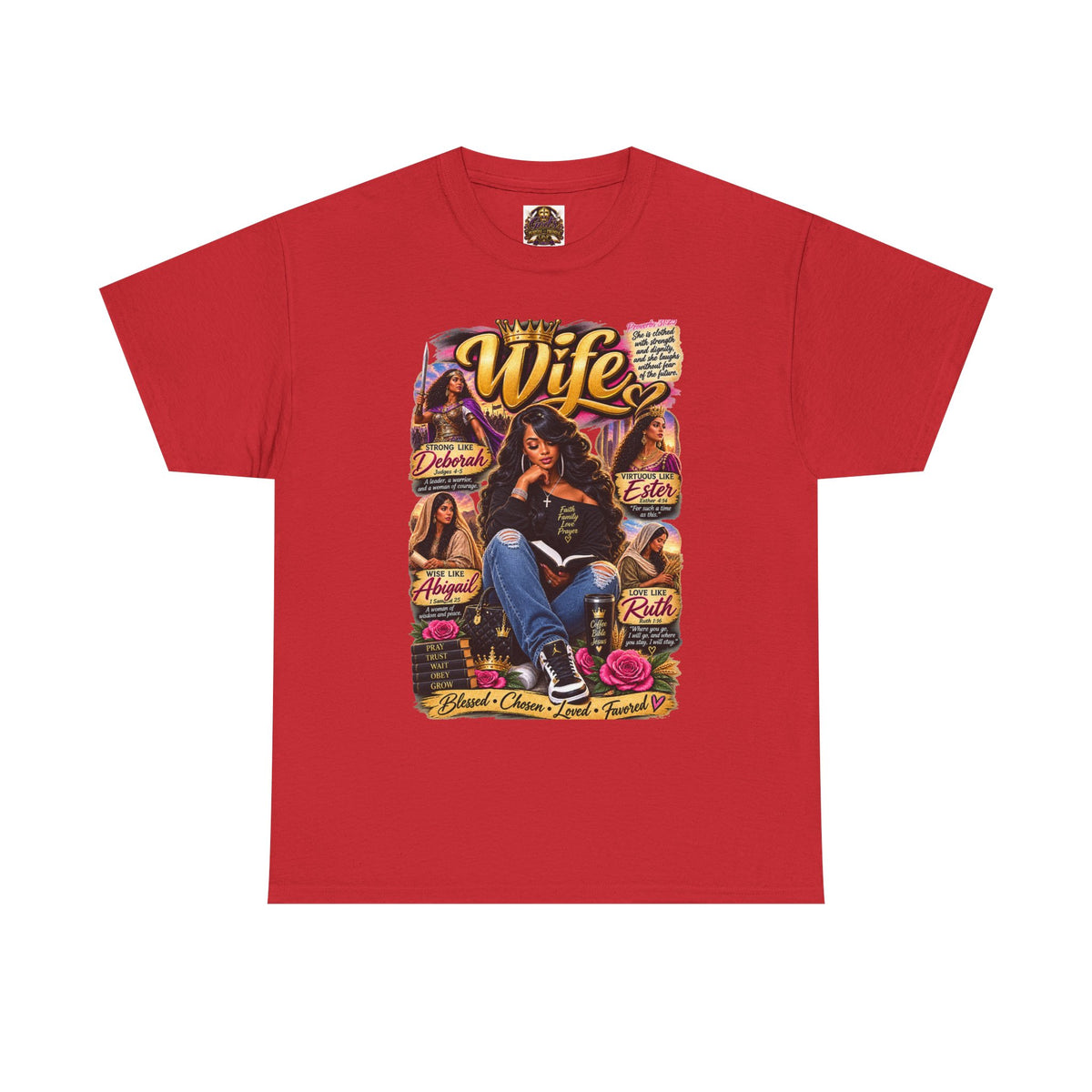 Wife Vintage Collage Tee