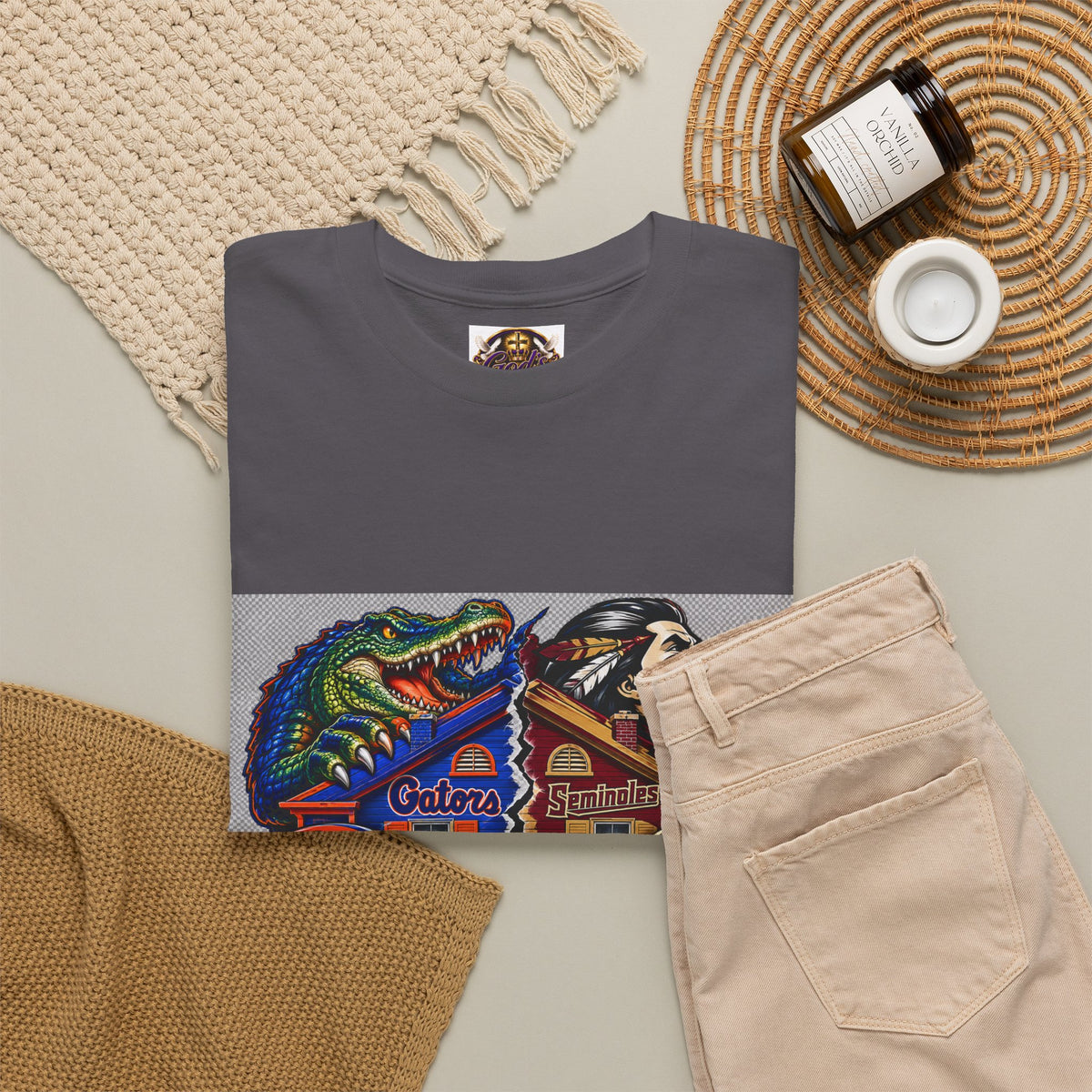 A House Divided Tee — Gators vs Seminoles Rivalry T‑Shirt