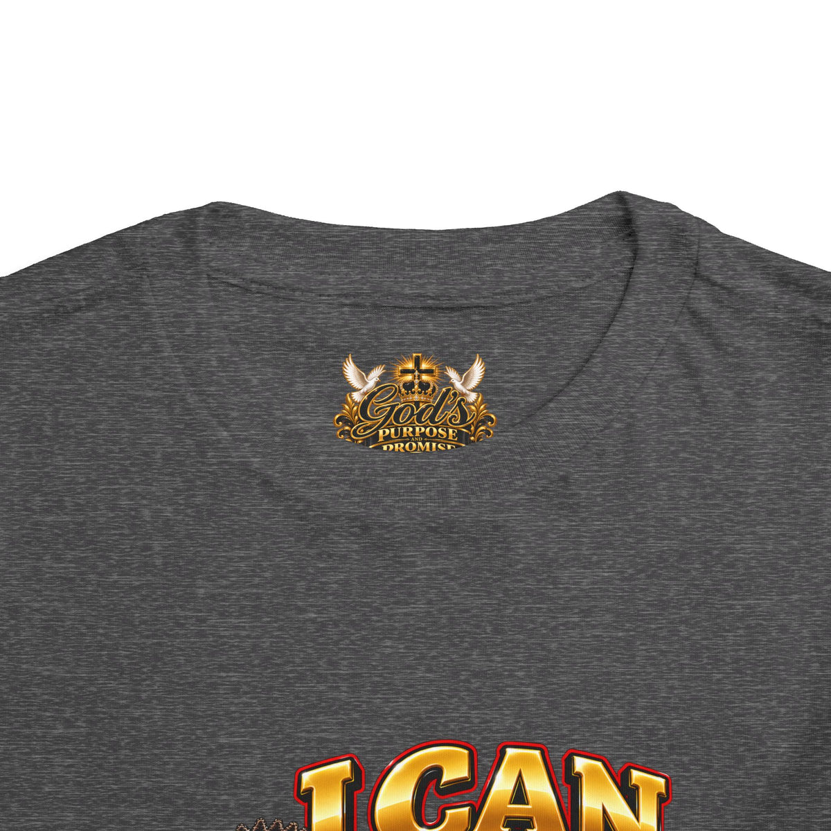 Toddler Tee — "I Can Count to Five But I Can Only Tie My Shoe" Graphic