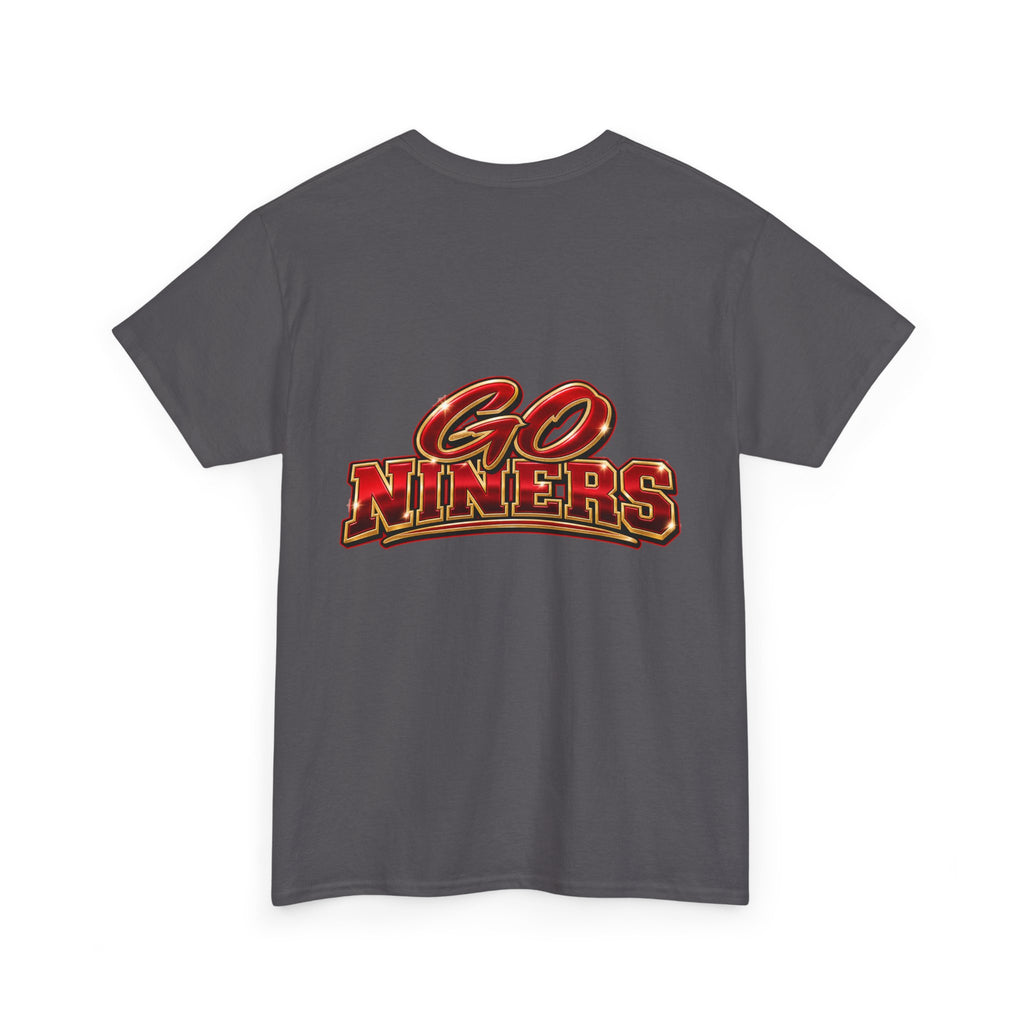 49ers Girl T-Shirt — "I'm a 49ers Girl" Fan Tee with Go Niners Backprint