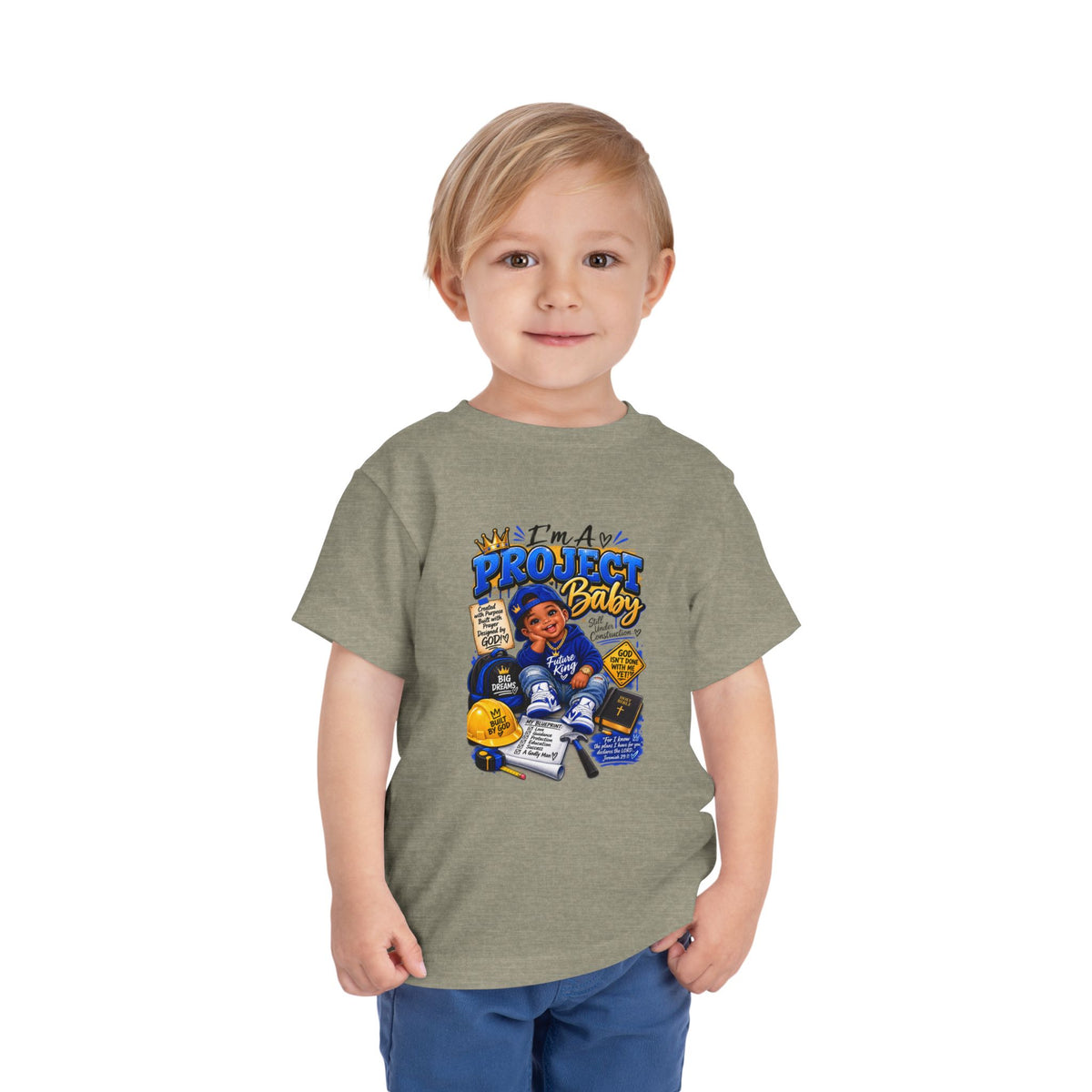 Project Baby Toddler Tee — "I'm a Project Baby" Cute Urban Baby Shirt