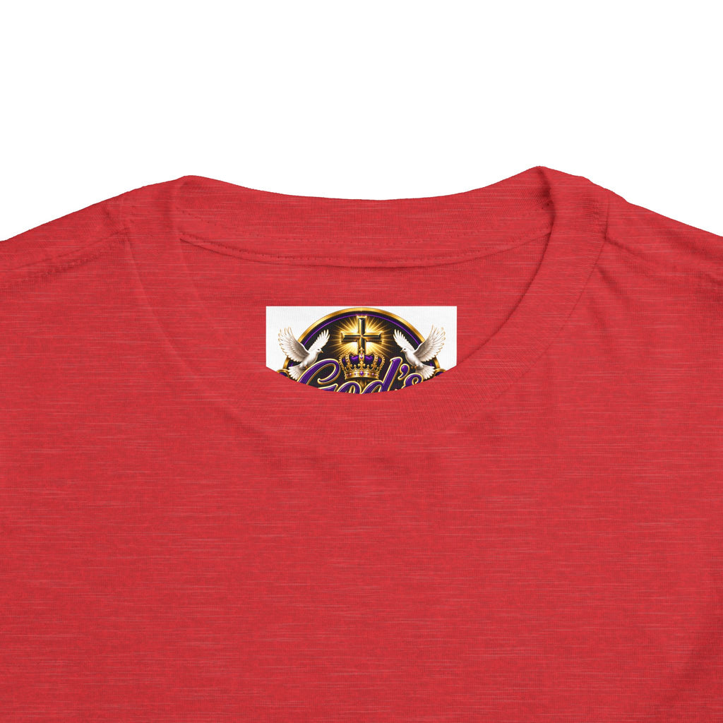 Toddler Tee — "My Mother Birthed Me But I Look Like My Father" Graphic