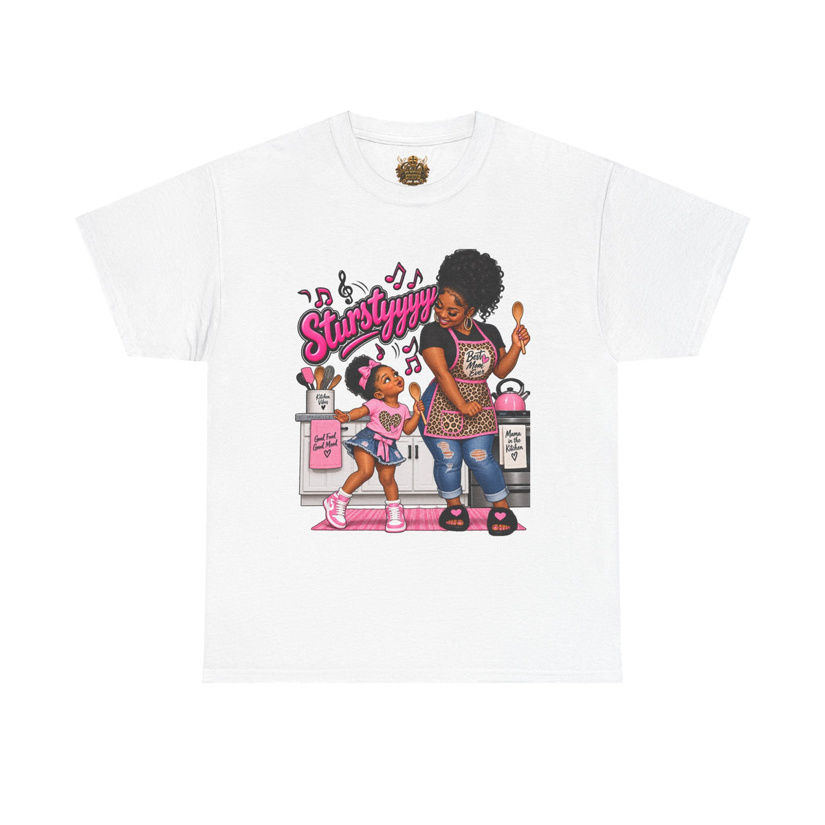Mom & Daughter Dance Tee — "Stuntyyyy" Matching Graphic T-Shirt