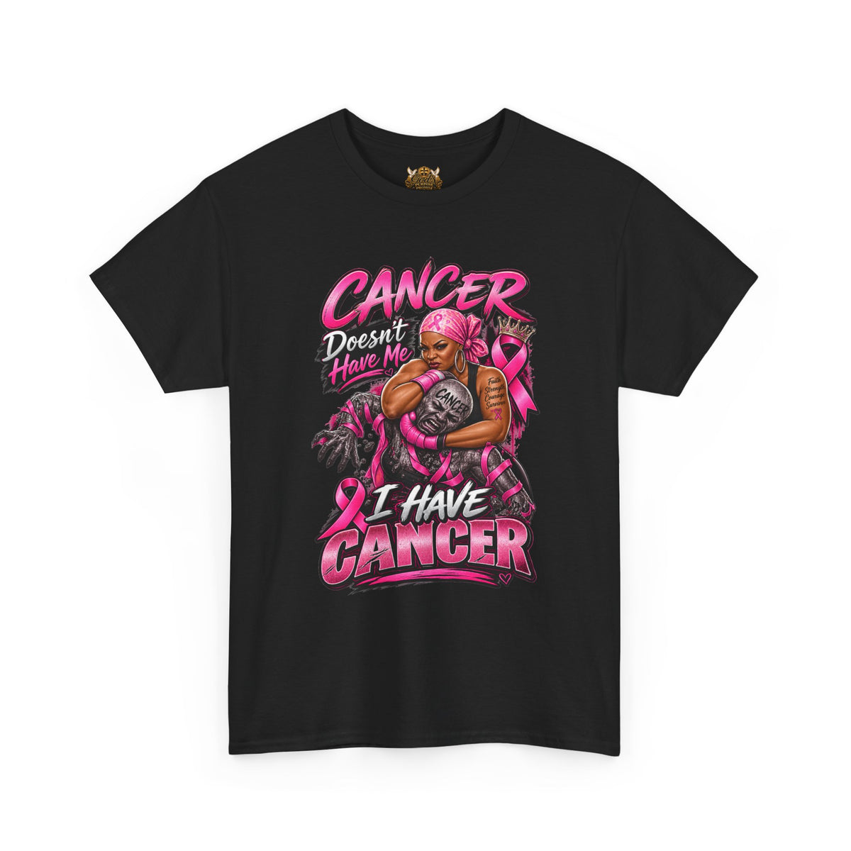 Breast Cancer Warrior T-Shirt — "Cancer Doesn’t Have Me, I Have Cancer" Empowerment Tee