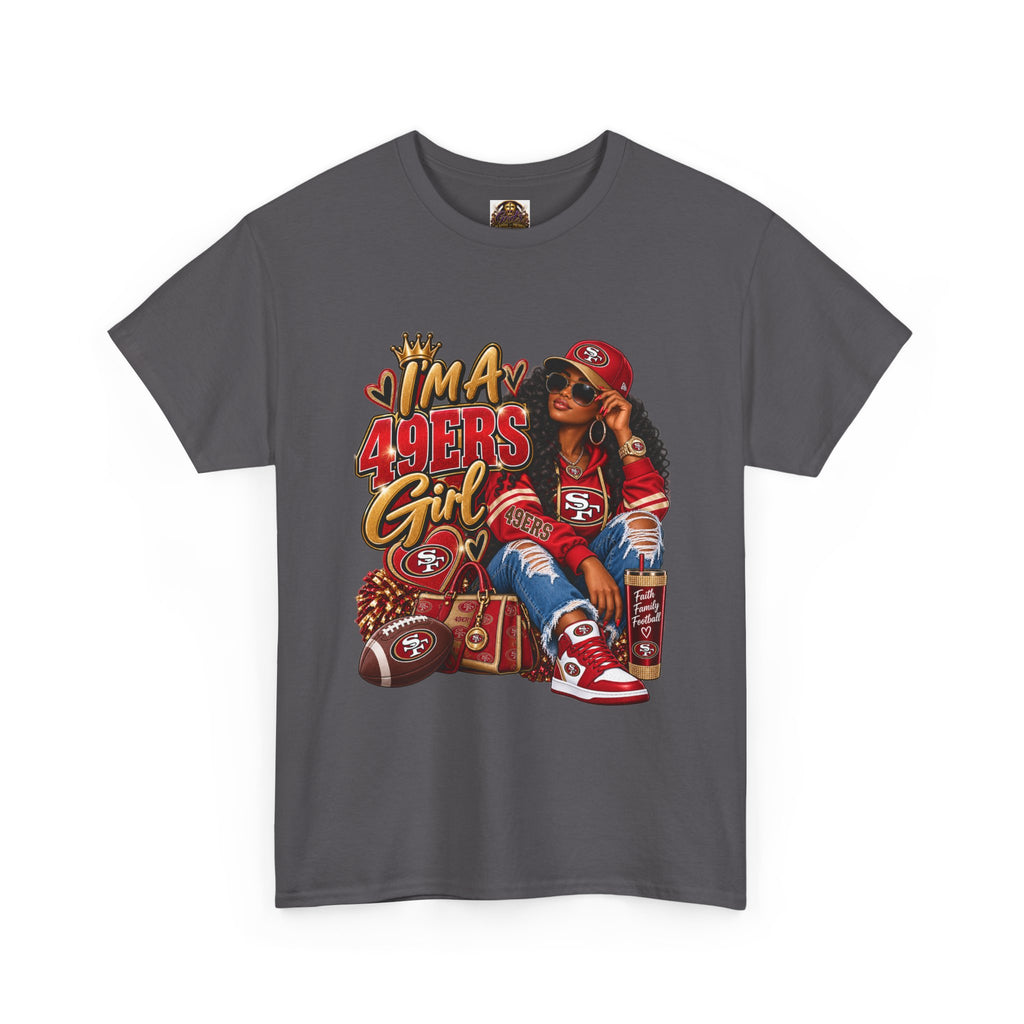 49ers Girl T-Shirt — "I'm a 49ers Girl" Fan Tee, Go Niners Football Shirt