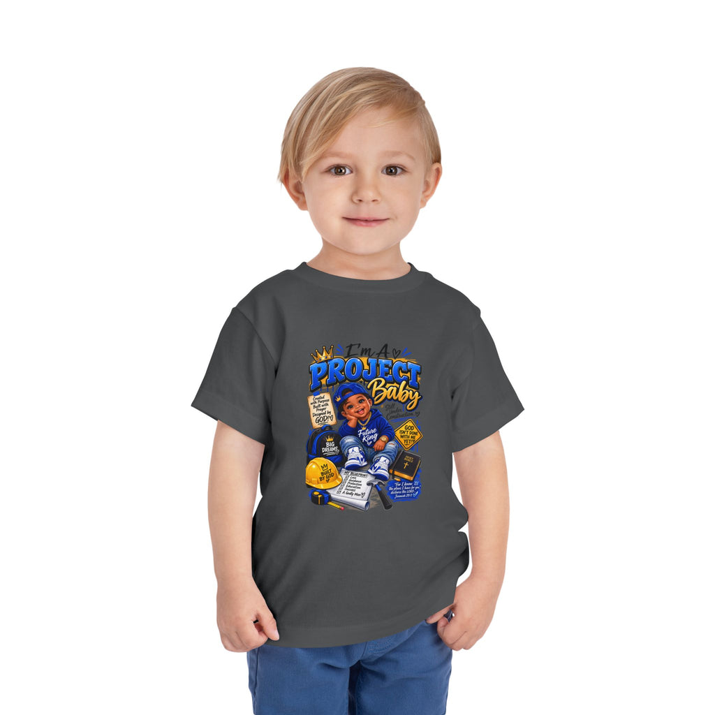 Project Baby Toddler Tee — "I'm a Project Baby" Cute Urban Baby Shirt
