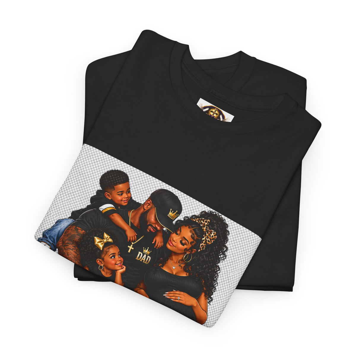 I'm a Family Man Tee — "King of My Castle" Family Graphic T-Shirt