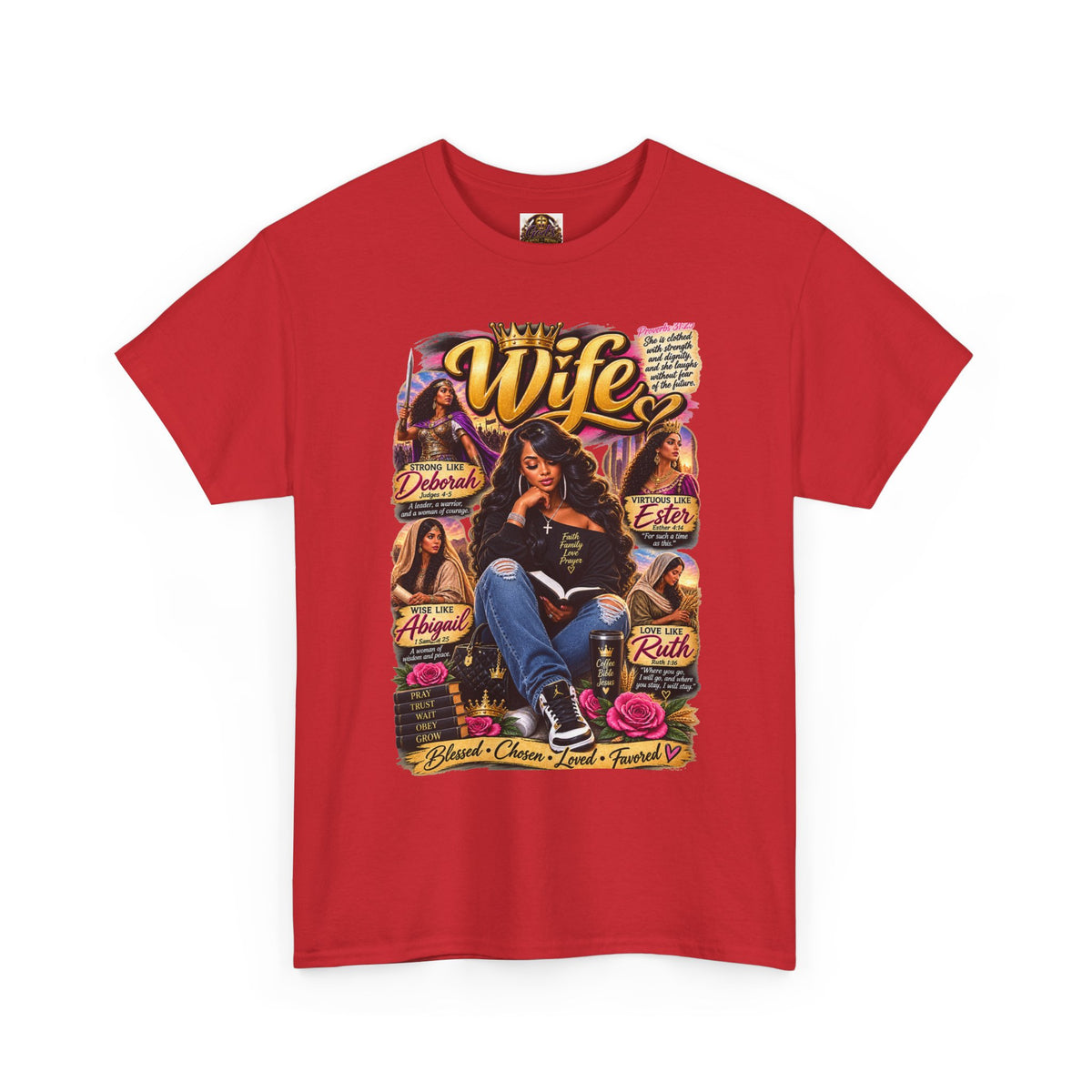 Wife Vintage Collage Tee