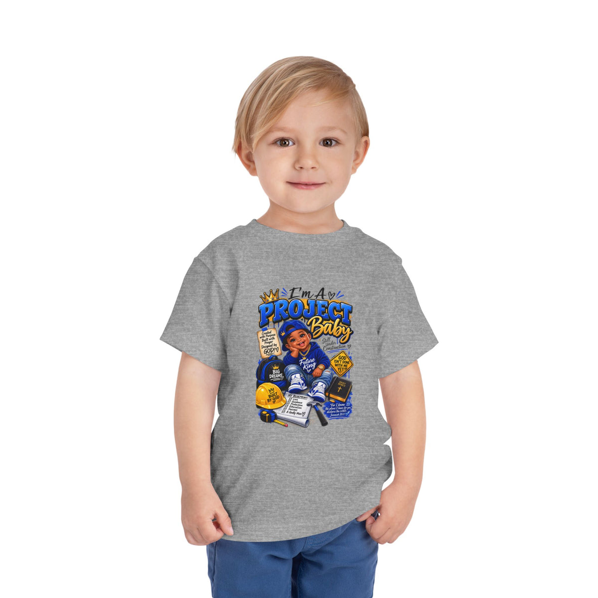 Project Baby Toddler Tee — "I'm a Project Baby" Cute Urban Baby Shirt