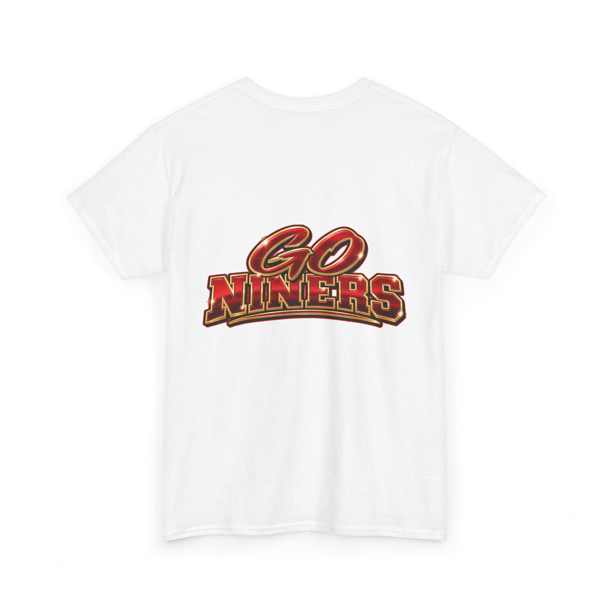 49ers Girl T-Shirt — "I'm a 49ers Girl" Fan Tee with Go Niners Backprint