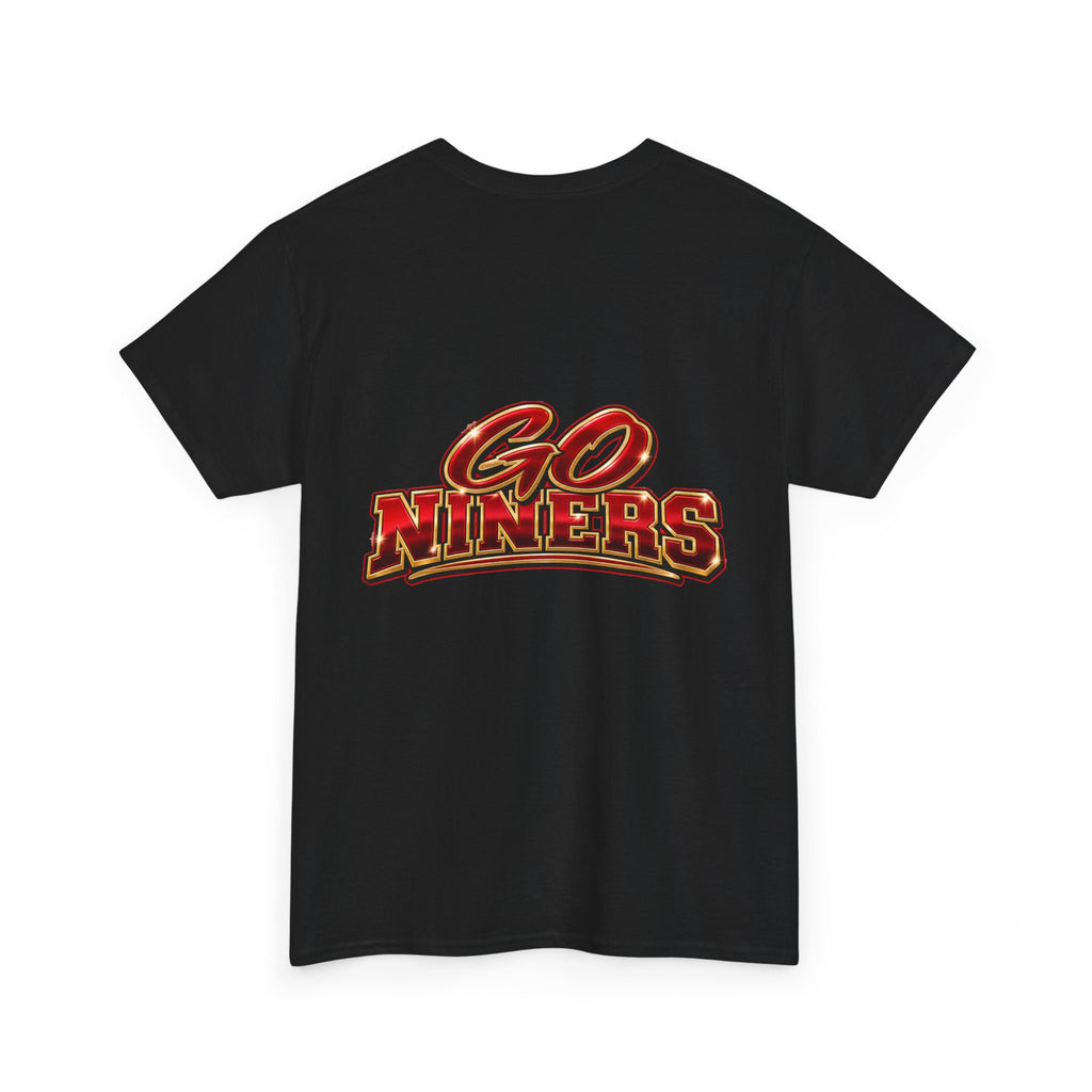 49ers Girl T-Shirt — "I'm a 49ers Girl" Fan Tee with Go Niners Backprint