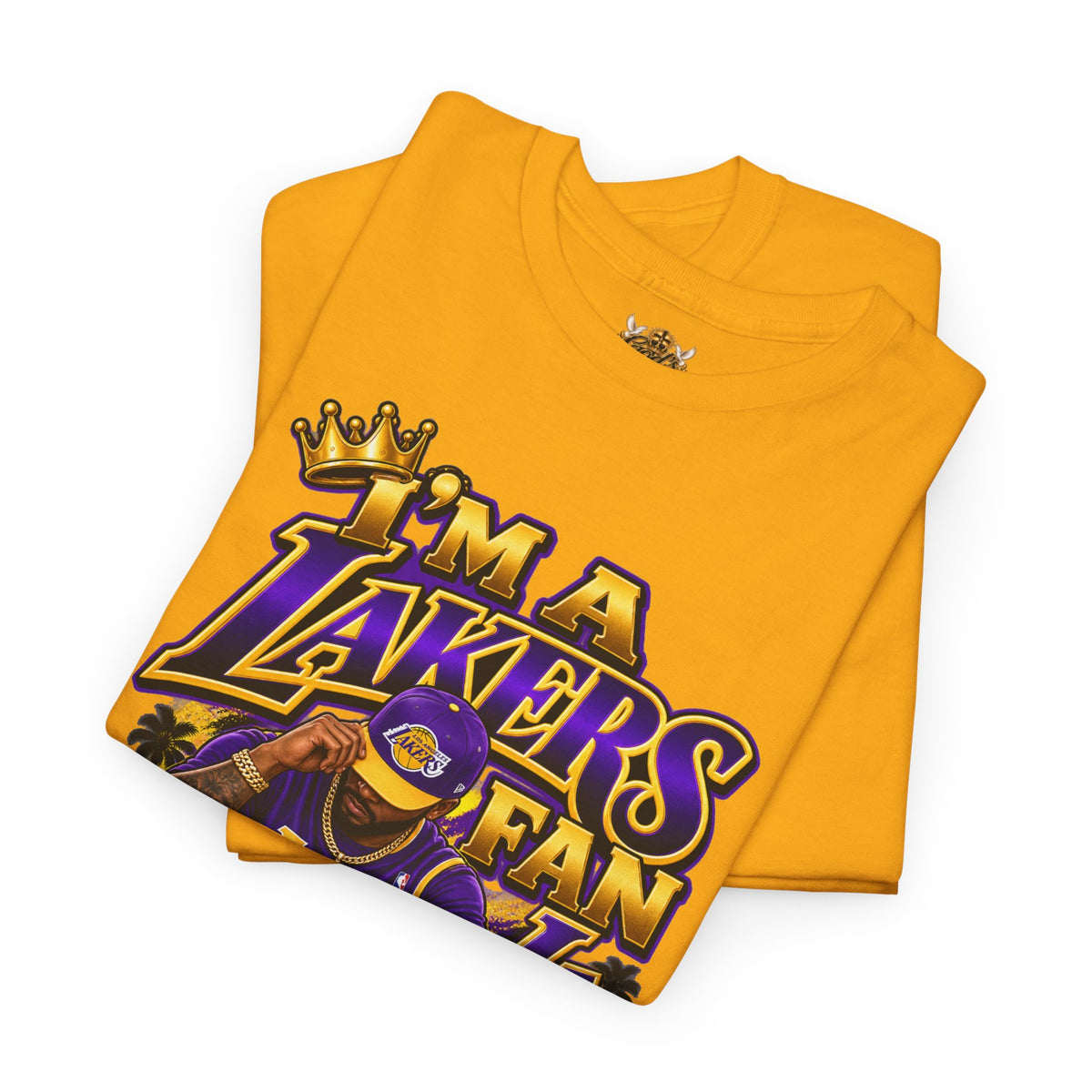 Lakers For Life T-Shirt – I’m a Lakers Fan Graphic Tee