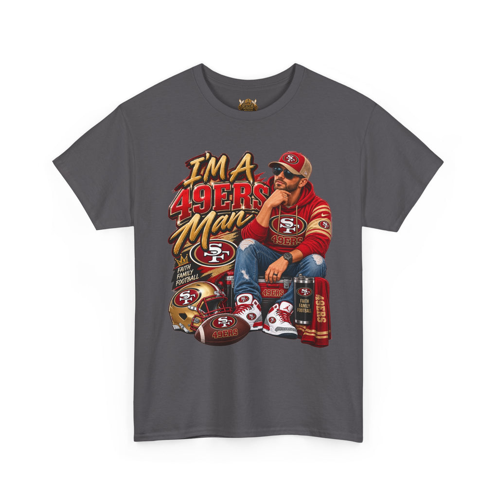 49ers Fan T-Shirt - "I'm a 49ers Man" Vintage Football Tee