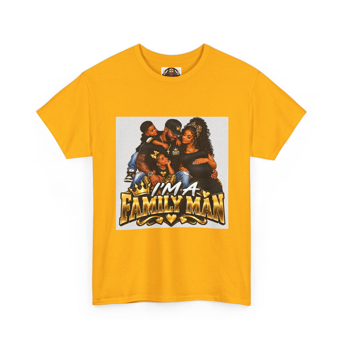 I'm a Family Man Tee — "King of My Castle" Family Graphic T-Shirt