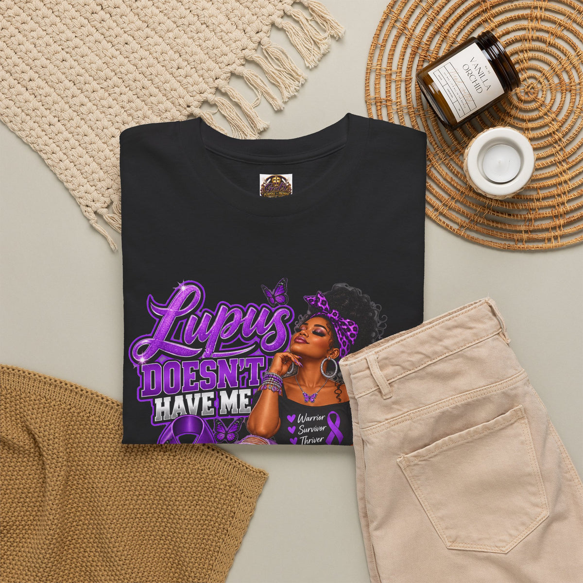 Lupus Awareness T‑Shirt — "Lupus Doesn't Have Me, I Have Lupus" Empowerment Tee