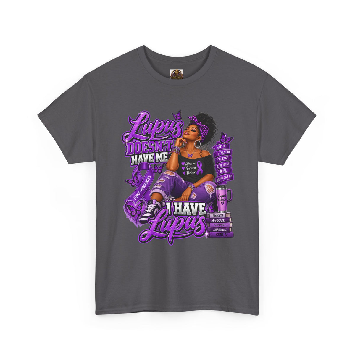 Lupus Awareness T‑Shirt — "Lupus Doesn't Have Me, I Have Lupus" Empowerment Tee