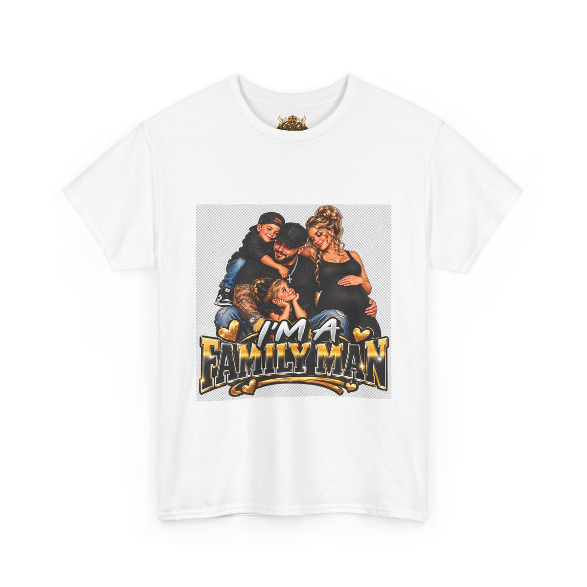 Family Man T‑Shirt — "I’m a Family Man" Front & "King of My Castle" Back Tee