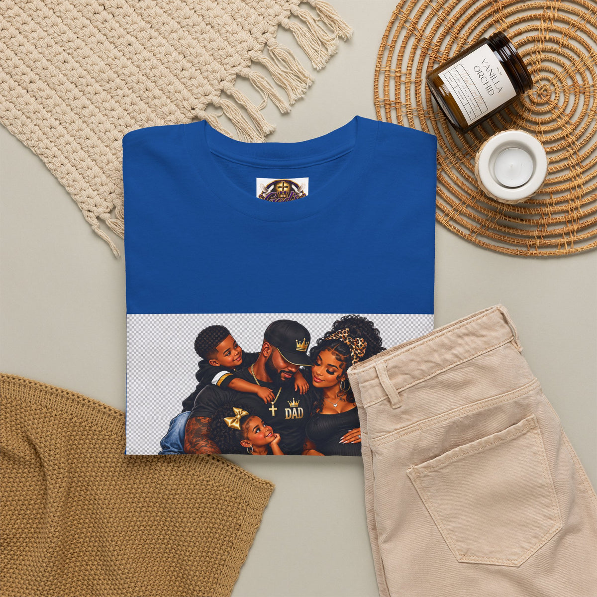 I'm a Family Man Tee — "King of My Castle" Family Graphic T-Shirt