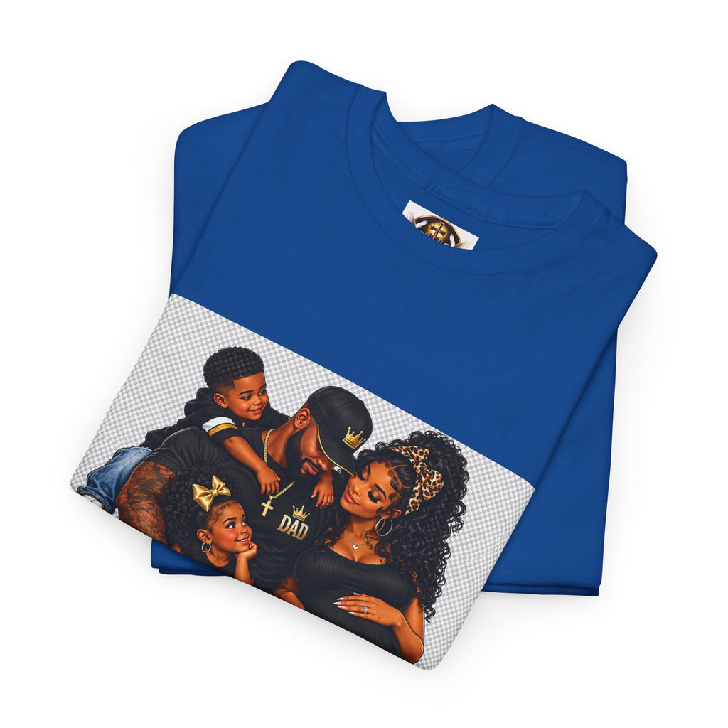 I'm a Family Man Tee — "King of My Castle" Family Graphic T-Shirt