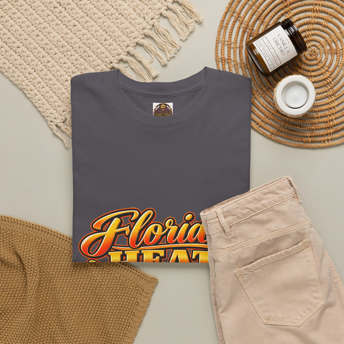 Florida Heat Is Very Disrespectful T-Shirt — Funny Beach Sun Retro Graphic Tee
