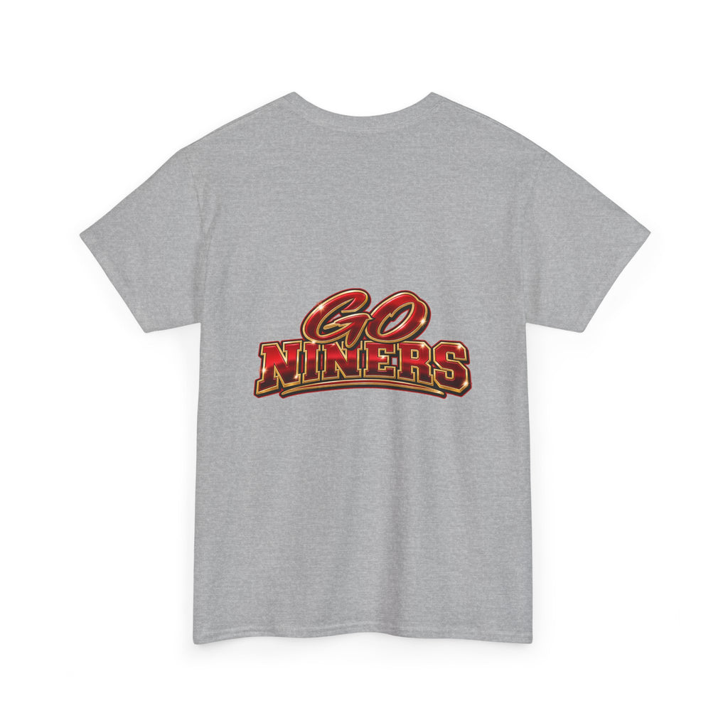 49ers Fan T‑Shirt — "I'm a 49ers Man" Graphic Tee with "Go Niners" Back