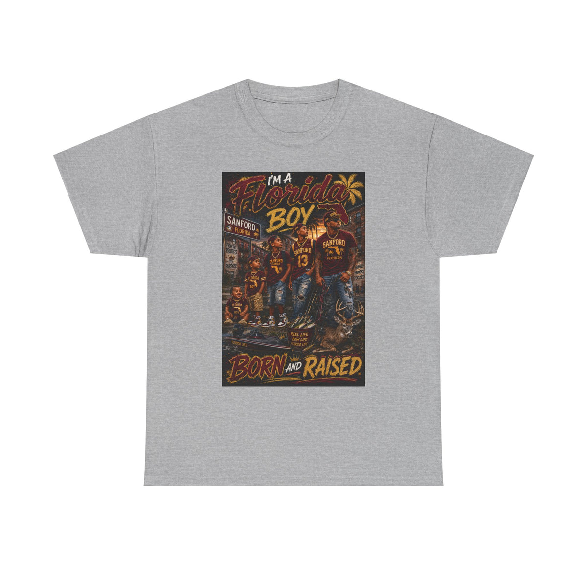 Florida Boy Born and Raised T-Shirt