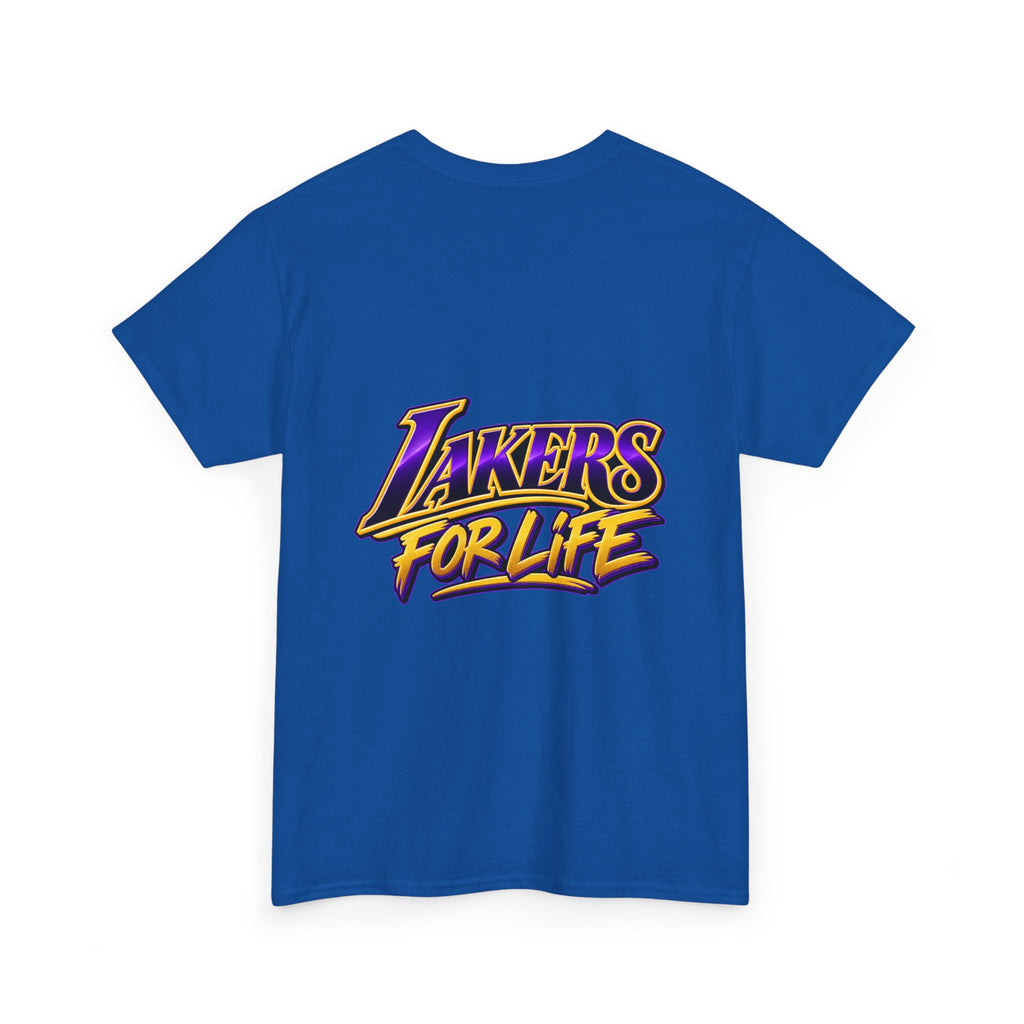 Lakers Fan T-Shirt — "I’m a Lakers Fan" Front & "Lakers For Life" Back