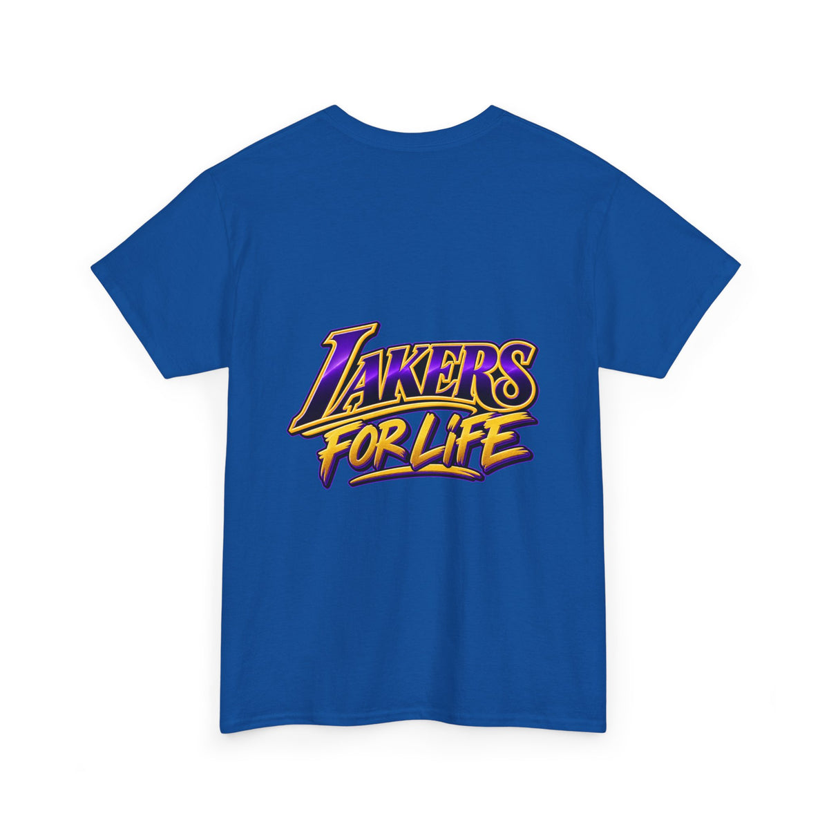 Lakers Fan T-Shirt — "I’m a Lakers Fan" Front & "Lakers For Life" Back