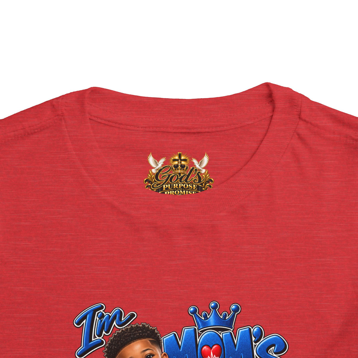 Toddler 'Mom's Little Doctor' Short Sleeve Tee - Cute Kids Doctor Playful Shirt