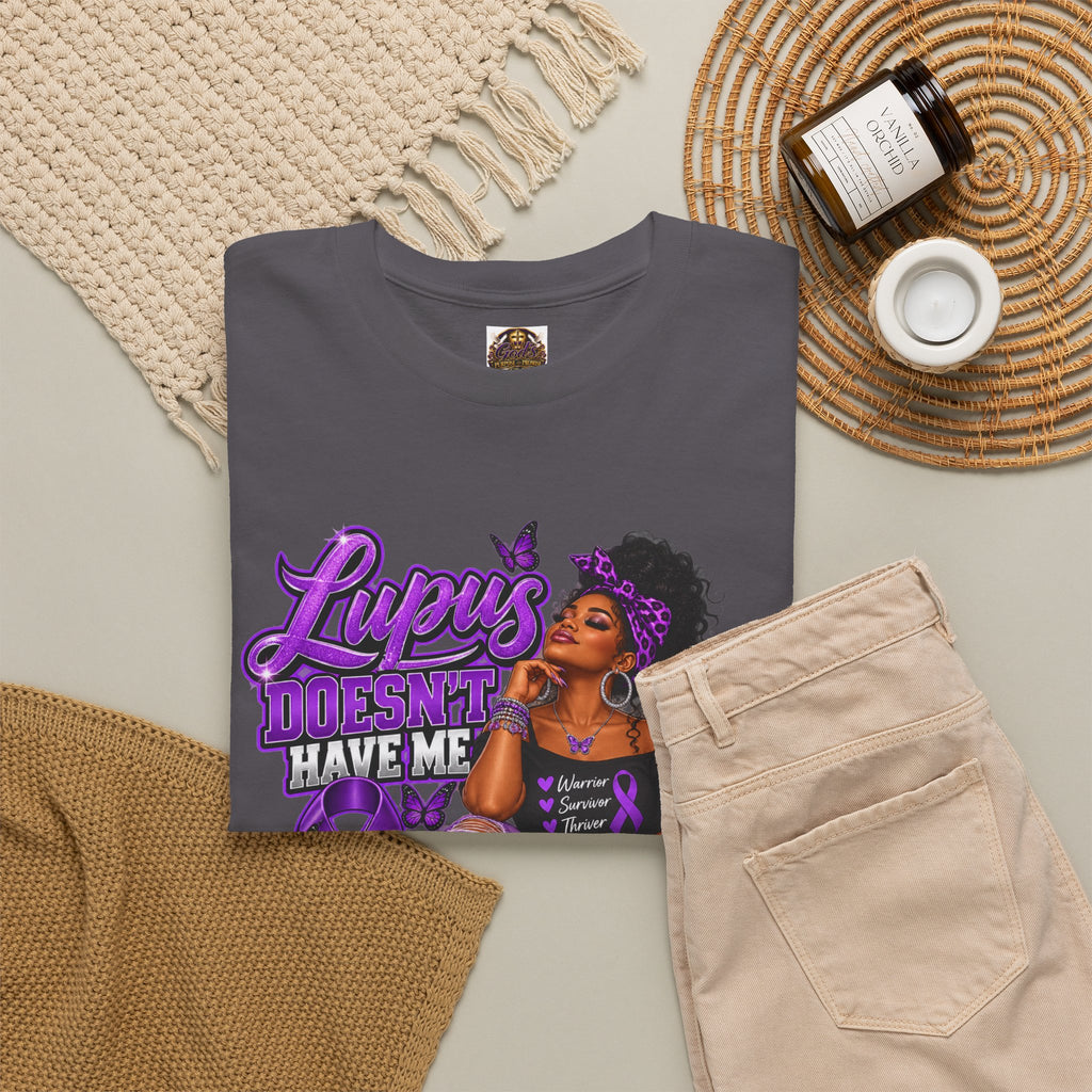 Lupus Awareness T‑Shirt — "Lupus Doesn't Have Me, I Have Lupus" Empowerment Tee
