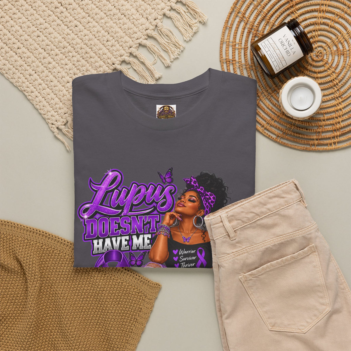 Lupus Awareness T‑Shirt — "Lupus Doesn't Have Me, I Have Lupus" Empowerment Tee