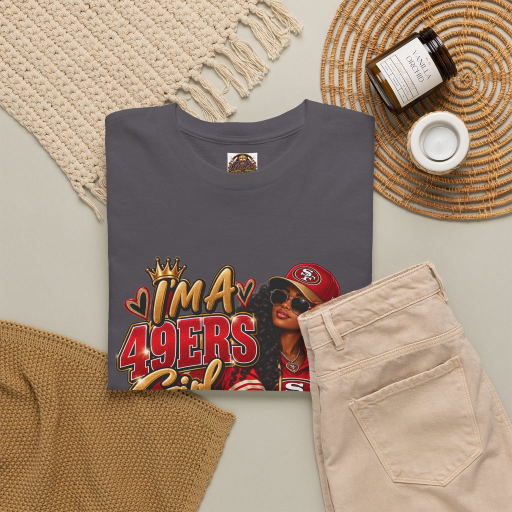 49ers Girl T-Shirt — "I'm a 49ers Girl" Fan Tee, Go Niners Football Shirt